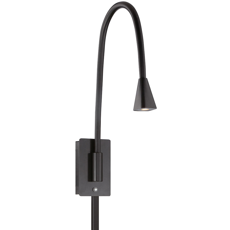 Stretch LED Swing Arm Reading Light Black By WAC Lighting