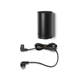 String Light Floor Base Black by Flos, shown with a String Light element attached (element sold separately)