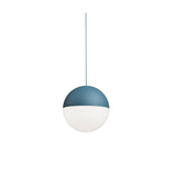 String Light Sphere Pendant Light Blue by Flos