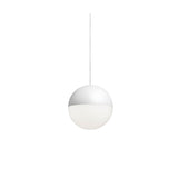 String Light Sphere Pendant Light White by Flos