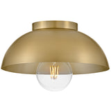 Stu Flush Mount Lacquered Brass By Lark Living 
