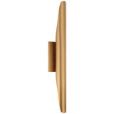 Stylus Vanity Light Aged Gold Brass By Matteo