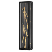 Styx Large Wall Mount Lantern - Black - by Hinkley