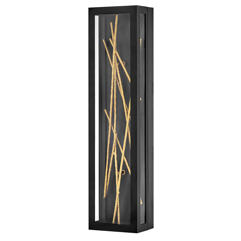 Styx Large Wall Mount Lantern - Black - by Hinkley