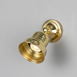 Sucre Antique Industrial Spot Light - Polished Brass