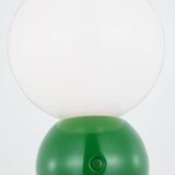 Suki Portable Table Lamp Green By Visual Comfort Studio Front View1