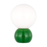 Suki Portable Table Lamp Green By Visual Comfort Studio