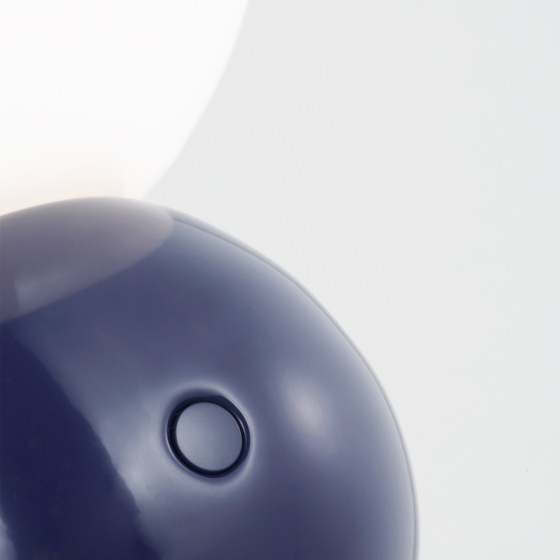 Suki Portable Table Lamp Navy By Visual Comfort Studio Detailed View