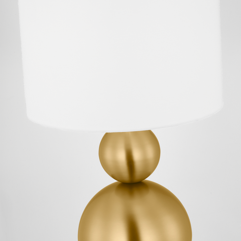 Suki Table Lamp Burnished Brass By Visual Comfort Studio Detailed View 1