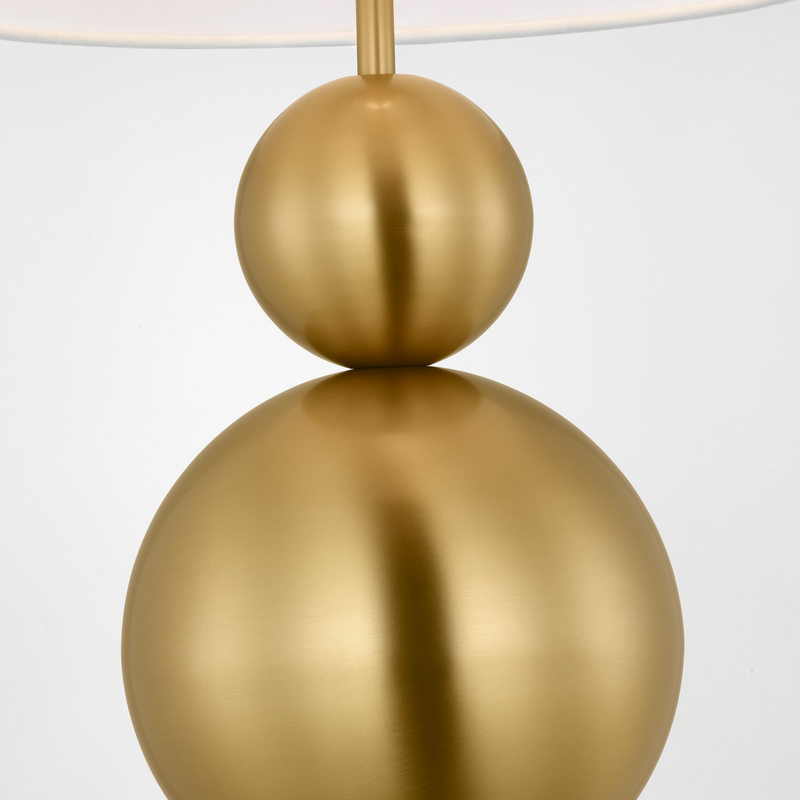 Suki Table Lamp Burnished Brass By Visual Comfort Studio Detailed View