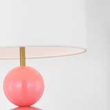 Suki Table Lamp Coral By Visual Comfort Studio Detailed View