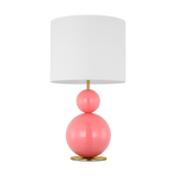 Suki Table Lamp Coral By Visual Comfort Studio Front View