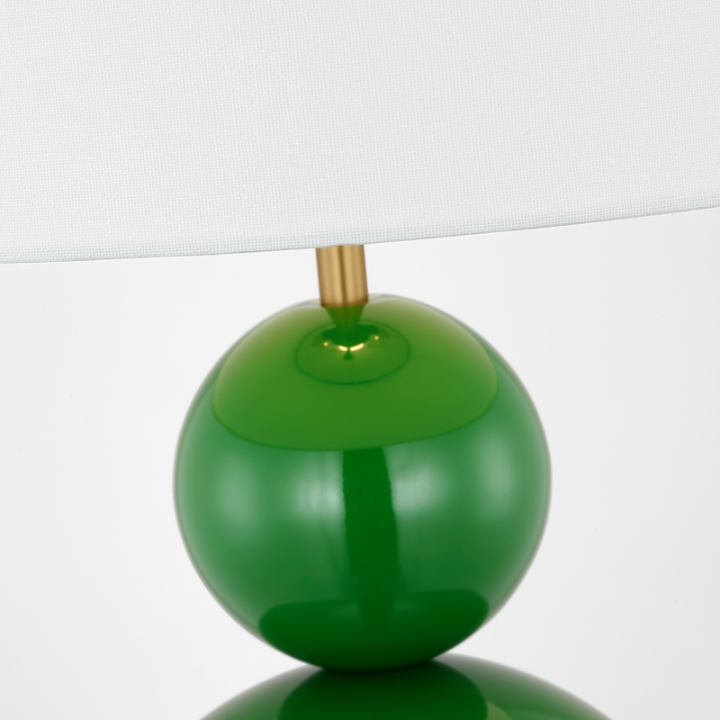 Suki Table Lamp Green By Visual Comfort Studio Detailed View1