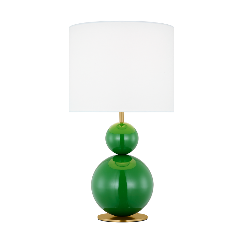 Suki Table Lamp Green By Visual Comfort Studio