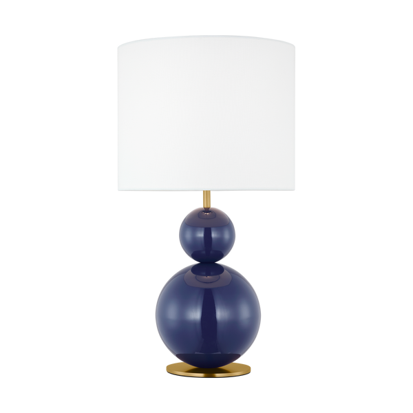 Suki Table Lamp Navy By Visual Comfort Studio