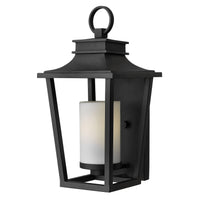 Sullivan Medium Wall Mount Lantern - Black - by Hinkley
