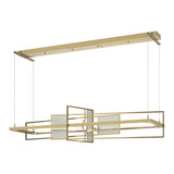 Summer LED Linear Suspension - Modern Brass Sterling