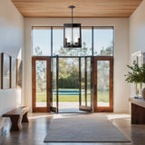 Summit Lantern Pendant lifestyle view by Hubbardton Forge