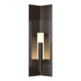 Summit Outdoor Wall Light Large in Oil Rubbed Bronze, Clear Glass by Hubbardton Forge