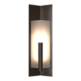 Summit Outdoor Wall Light Large in Oil Rubbed Bronze, Frosted Glass by Hubbardton Forge