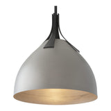 Summit Pendant, shown in Black, Vintage Platinum, by Hubbardton Forge