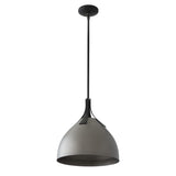 Summit Pendant, shown in Black, Vintage Platinum, by Hubbardton Forge