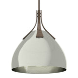 Summit Pendant in Bronze, Sterling by Hubbardton Forge