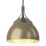 Summit Pendant in Natural Iron, Soft Gold by Hubbardton Forge