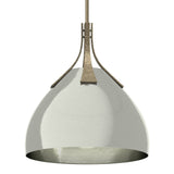 Summit Pendant in Soft Gold, Sterling by Hubbardton Forge