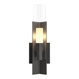 Summit Wall Sconce in Natural Iron, Clear Glass by Hubbardton Forge