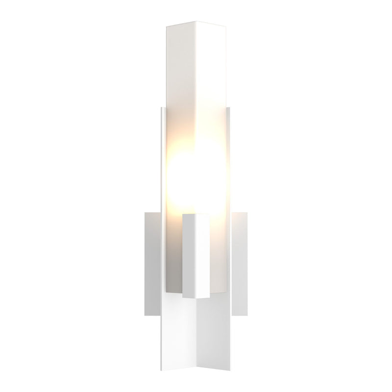 Summit Wall Sconce in White, Frosted Glass by Hubbardton Forge