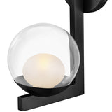 Sunni Wall Sconce Black By Hinkley - Detailed View