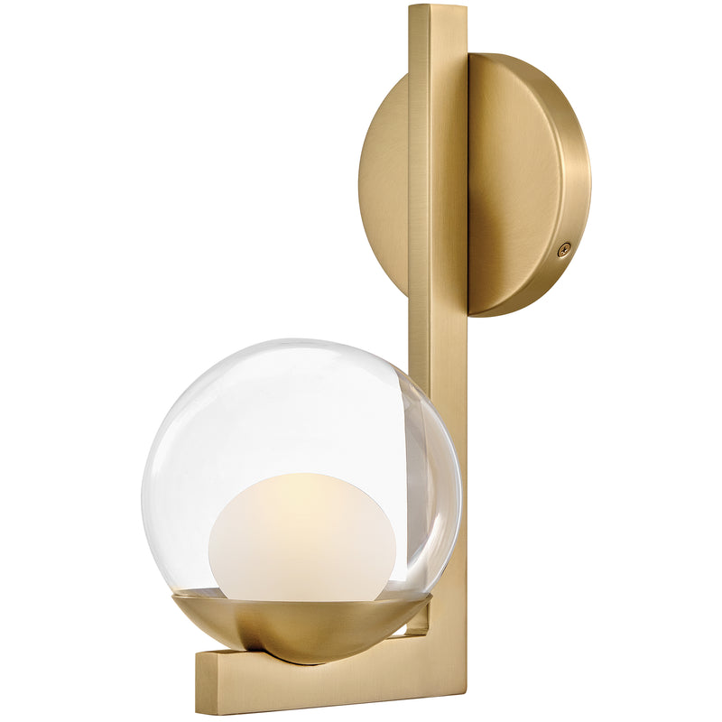 Sunni Wall Sconce Lacquered Brass By Hinkley