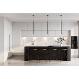 Super Puck Recessed Puck Light by Dals installed under a cabinet