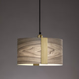 Sushi Suspension By LZF, Finish: Gold Metal, Color: Grey
