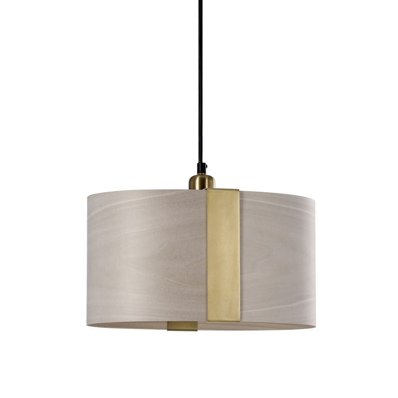 Sushi Suspension By LZF, Finish: Gold Metal, Color: Grey