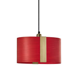 Sushi Suspension By LZF, Finish: Gold Metal, Color: Red