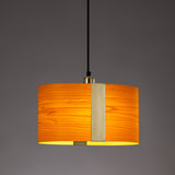 Sushi Suspension By LZF, Finish: Gold Metal, Color: Yellow