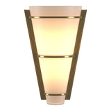 Suspended Half Cone Wall Sconce in Modern Brass by Hubbardton Forge