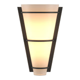 Suspended Half Cone Wall Sconce in Natural Iron by Hubbardton Forge