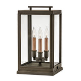 Sutcliffe Medium Pier Mount Lantern - Oil Rubbed Bronze - by Hinkley
