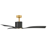 Sven 54” LED Smart Fan Heritage Brass By Hinkley - Side View4