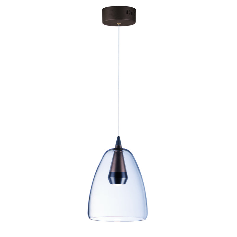 Sven LED Pendant by ET2 - Black / Coffee