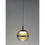 Swank LED Pendant by ET2 - 5-Light, Polished Chrome