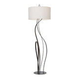 Sway Floor Lamp, shown in Dark Smoke, by Hubbardton Forge