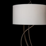 Sway Floor Lamp detail in Dark Smoke, by Hubbardton Forge