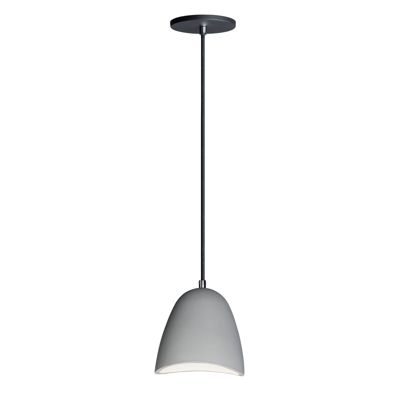 Sway LED Concrete Pendant by ET2 - Gray