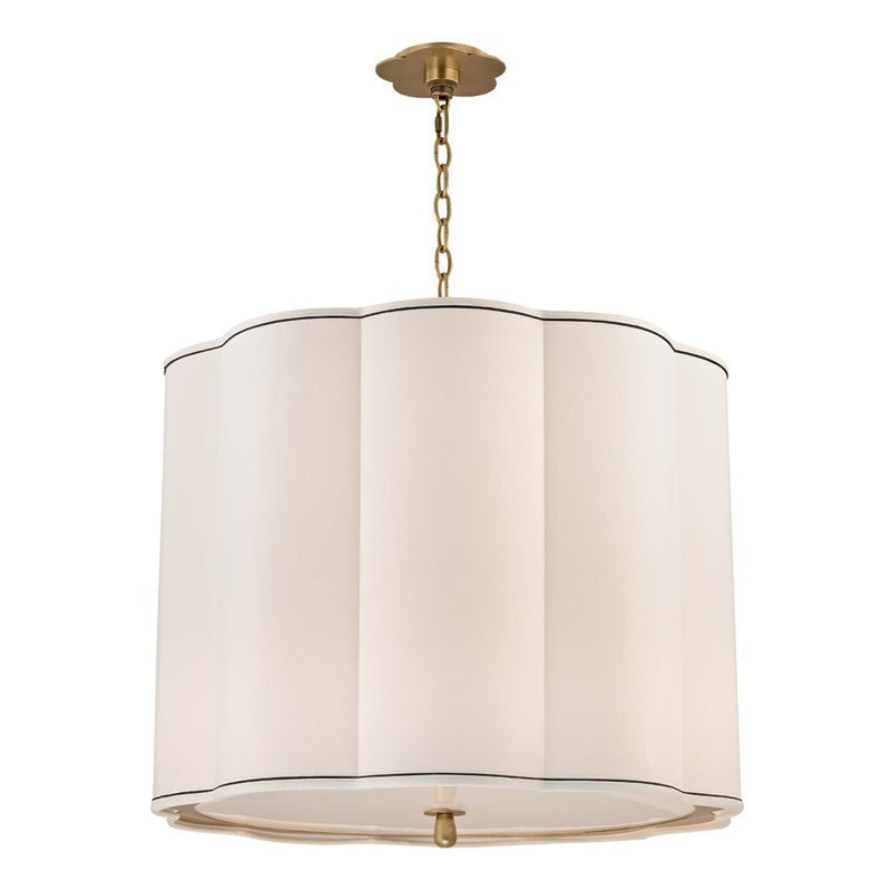 Sweeny Chandelier - Aged Brass by Hudson Valley
