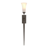 Sweeping Taper Wall Sconce in Oil Rubbed Bronze by Hubbardton Forge