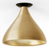 Swell Flush Mount Regular Brass Brass By Pablo